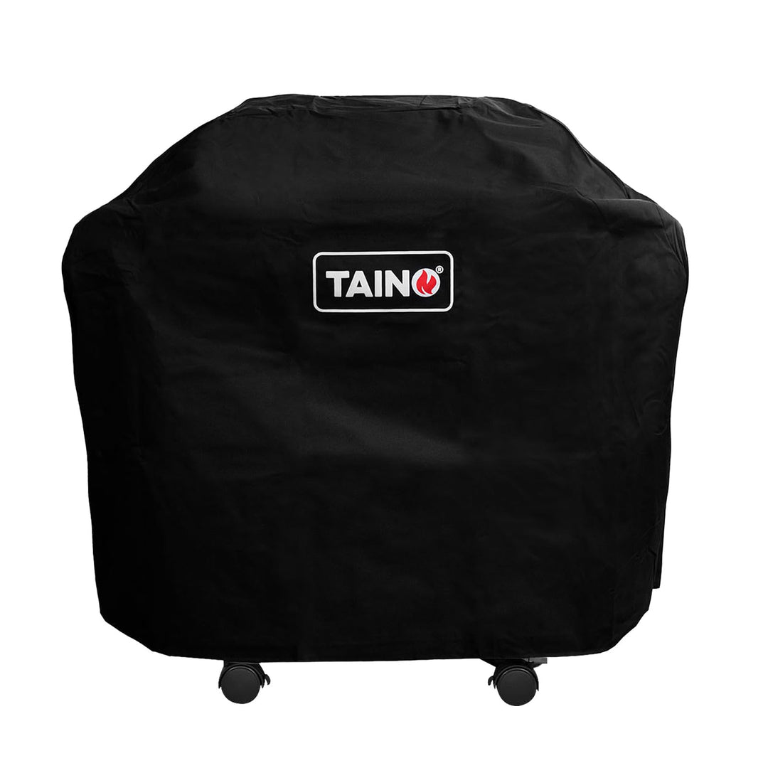 TAINO Abdeckhaube 2 Brenner Platinum Black 2+1 Abdeckung Wetterschutz Schutz-Plane Oxford Polyester
