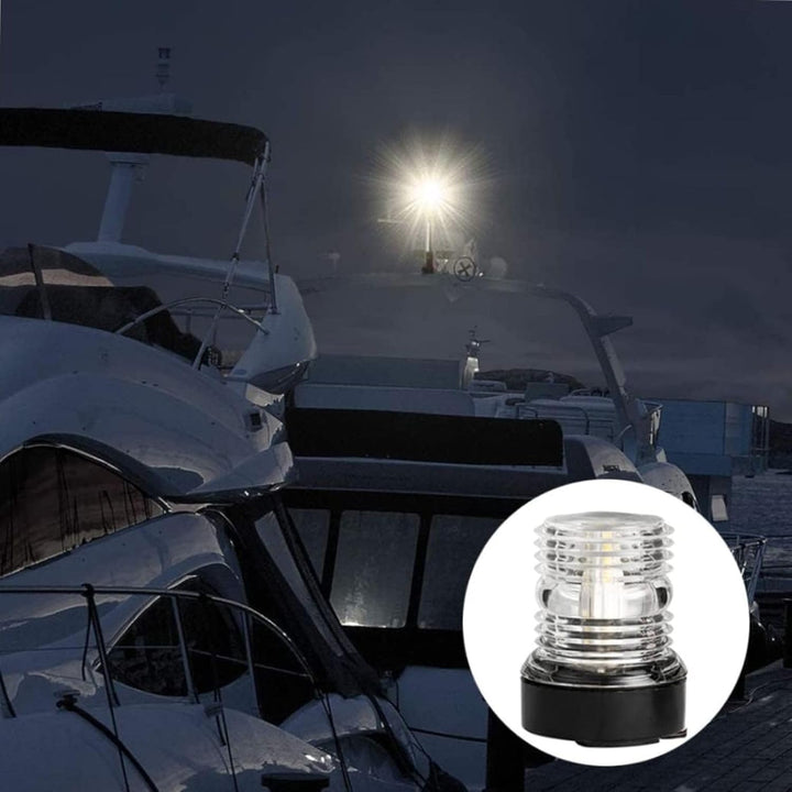 Cloud Fire Ankerlicht boot DC 12–24V Marine Boot Yacht Ponton Navigation Ankerlicht 360 Grad Rundum