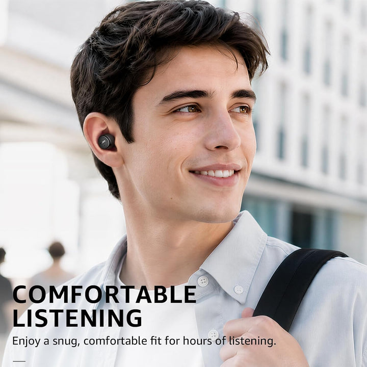 TOZO E1 Kopfhörer kabellos Bluetooth 5.3 Bluetooth Kopfhörer, In Ear Kopfhörer mit App, 30 Std Premi