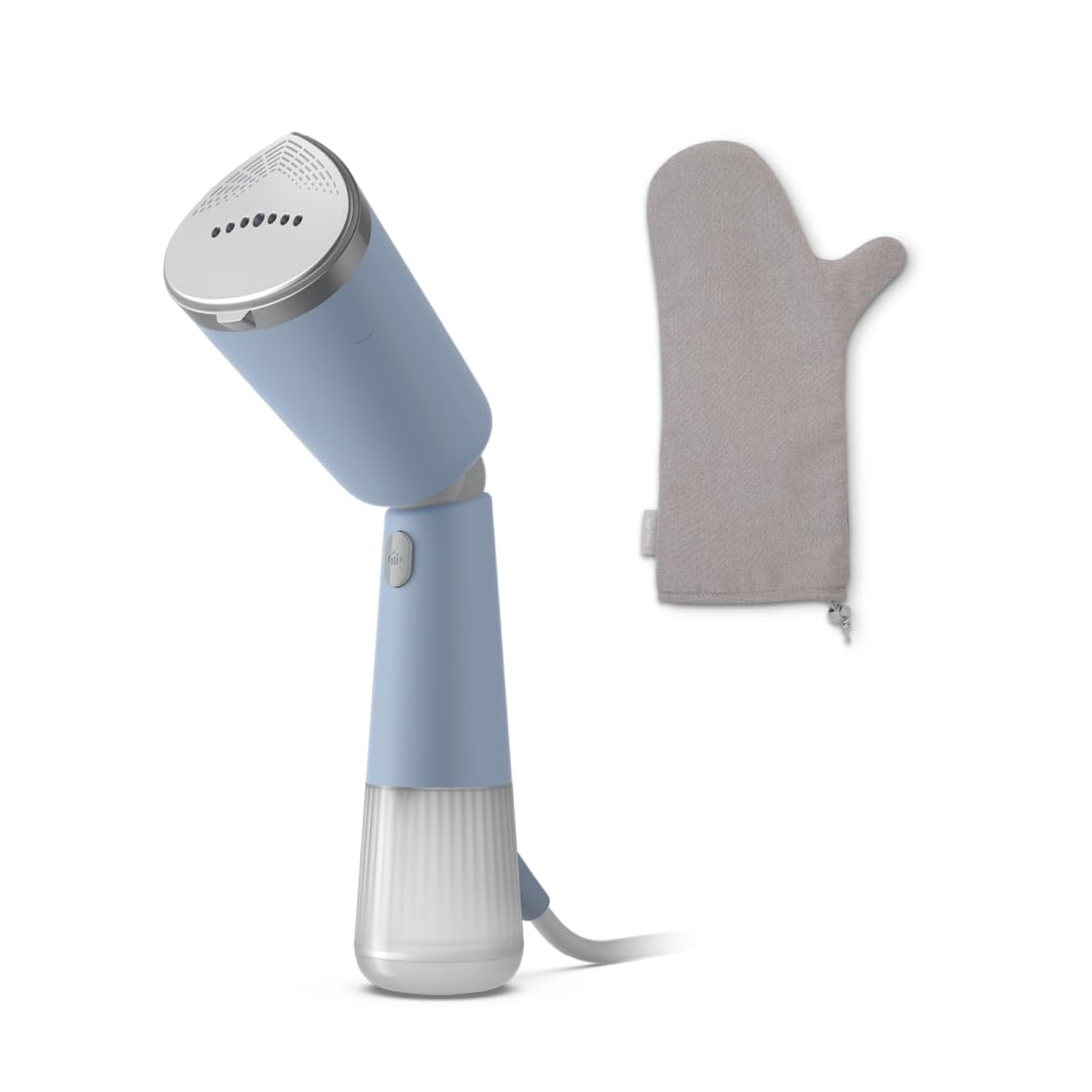 Philips Dampfglätter 5000-Serie - 35 Sekunden Aufheizen, aktiv beheizte Dampfplatte, Eco-Modus, für