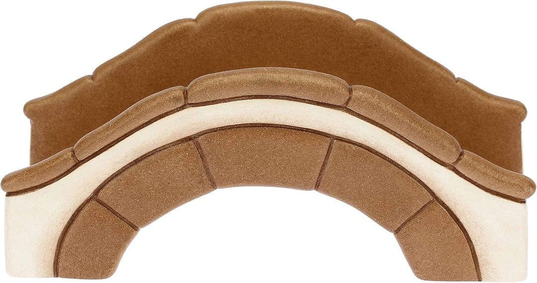 THUN - Flussbrücke - Klassische Krippe - Keramik - 15,5 x 7,6 x 6,4 cm