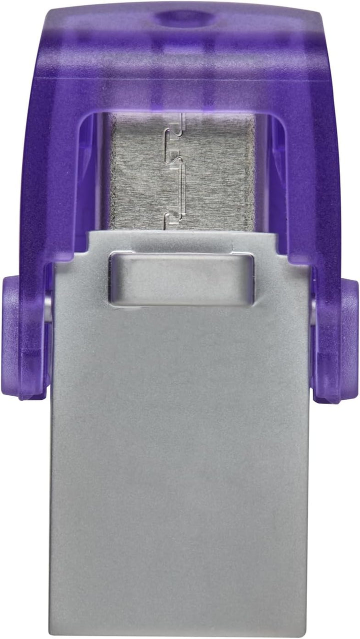 Kingston DataTraveler microDuo 3C USB-Stick 256GB USB Gen 3 Type-C und Type-A - DTDUO3CG3/256GB, Lil