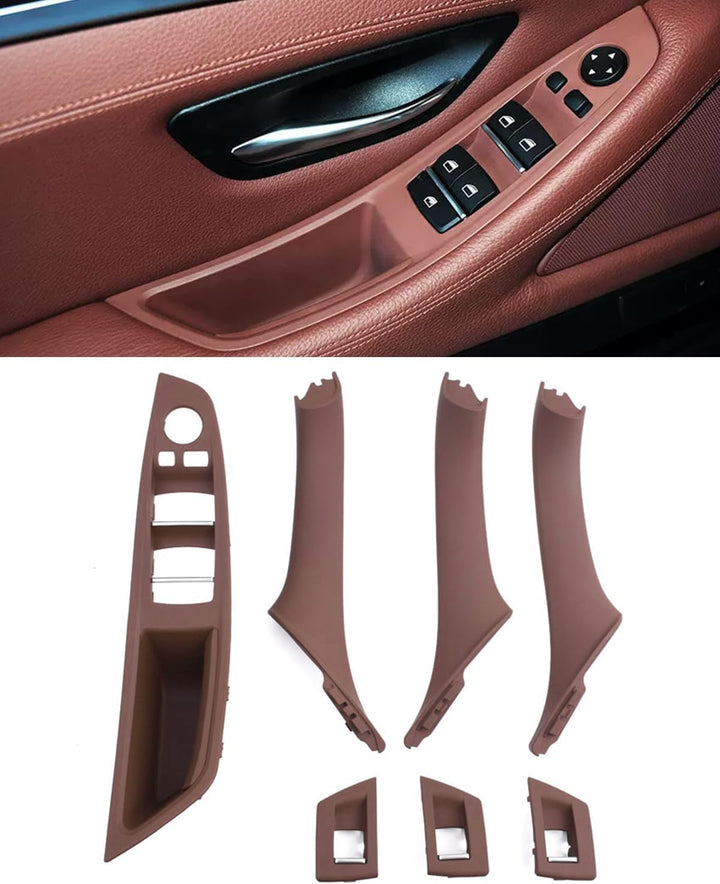 TZYSZDB Autotürgriff 7er Set f10 Türgriff für BMW 5er Türseitengriff BMW 520 523 525 528 530 535 Fen