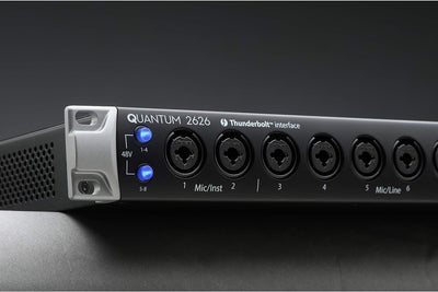 PreSonus Quantum 2626, 26x26, Thunderbolt 3, Geringe Latenz Audio-Interface mit Software-Bundle inkl