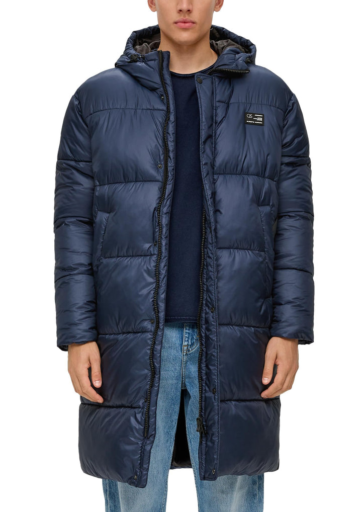 s.Oliver Herren Outdoor Mantel, Blau