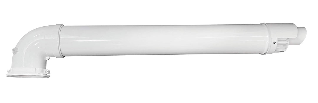TTulpe® horizontale konzentrische Abgas-/ Zuluft Wandterminalset 60/100 mm für den C-Meister 13