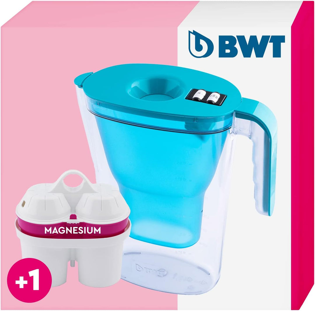 BWT Magnesium Mineralized Water Wasserfilterkartuschen, Kunststoff, Weiss, 6 Stück (1er Pack), 6 & W