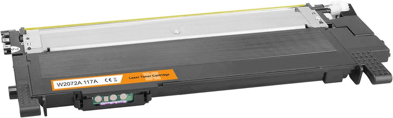 Tito-Express 1x Toner Yellow XXL inkl. Chip als Ersatz für HP W2072A 117A für Color Laser MFP 178nwg