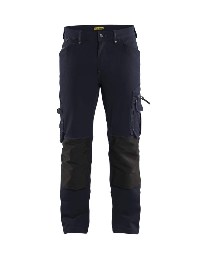 Blaklader 198916448699C62 X1900 4-Wege Stretch Handwerker Arbeitshose ohne Nageltaschen, Dunkel Mari