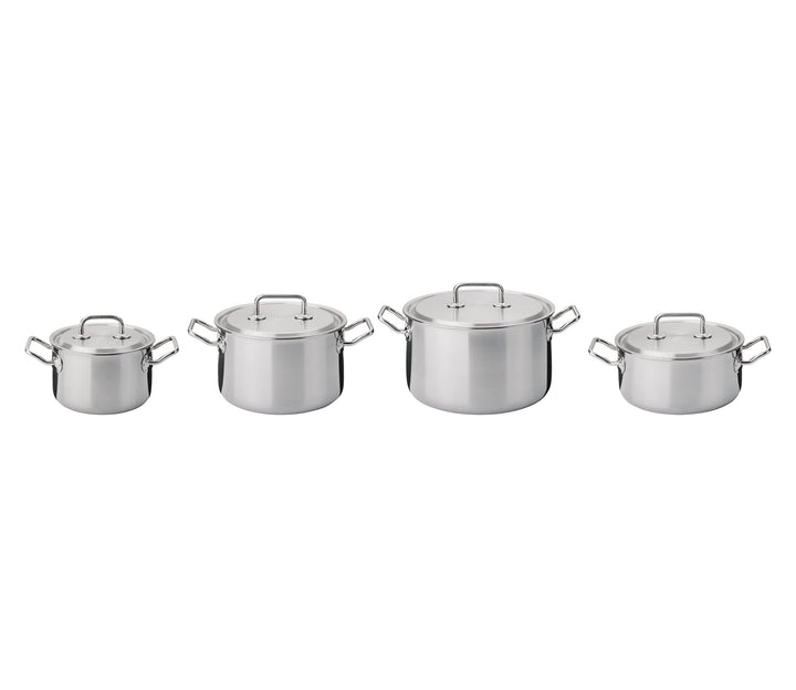 Spring Topf-Set 4-tlg. BRIGADE PREMIUM , Kochtopfset für alle Herdarten inklusive Induktion geeignet
