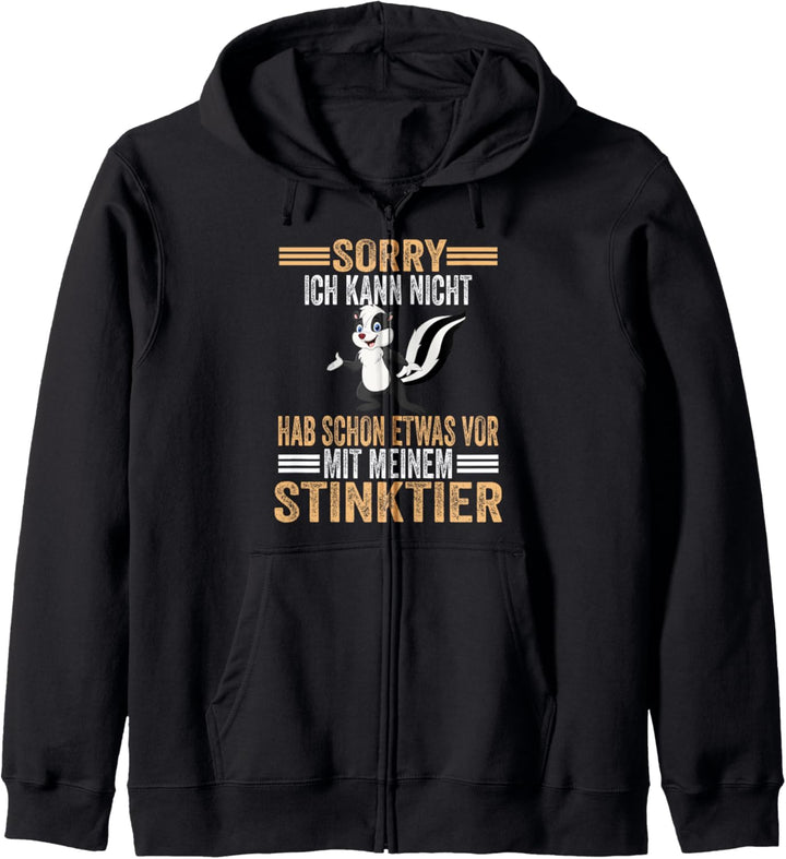 Stinktier Kapuzenjacke