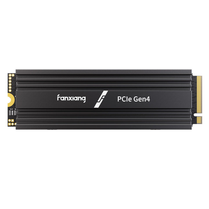 fanxiang NVMe M.2 SSD 2 TB mit Kühlkörper bis zu 7300 MB/, PCIe Gen4x4 2280 NVMe 1.4, TLC SSD mit SL