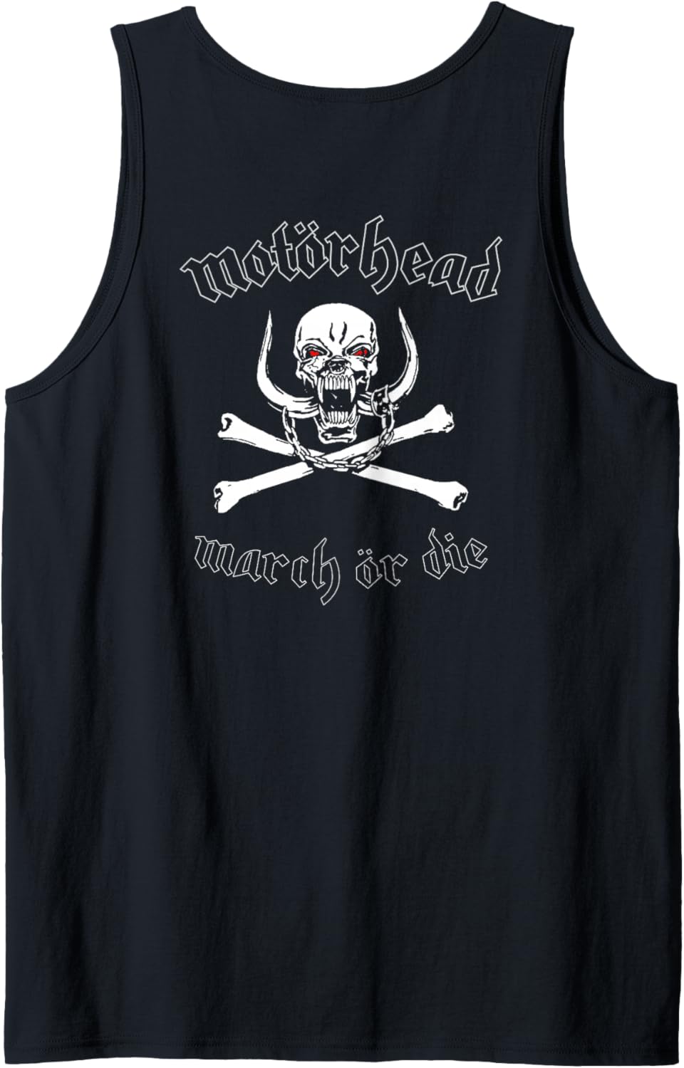 Motörhead – March or Die Cross Bones Front Back Tank Top