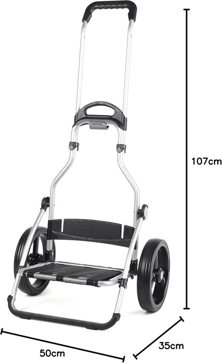 Andersen Shopper Royal mit 3-Speichenrad Alu klappbar mit Rad Ø 25cm und 51 Liter Tasche Mole