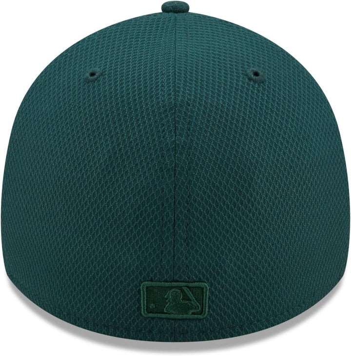 New Era Oakland Athletics MLB Diamond Era DarkGreen 39Thirty Stretch Cap, #2-28738