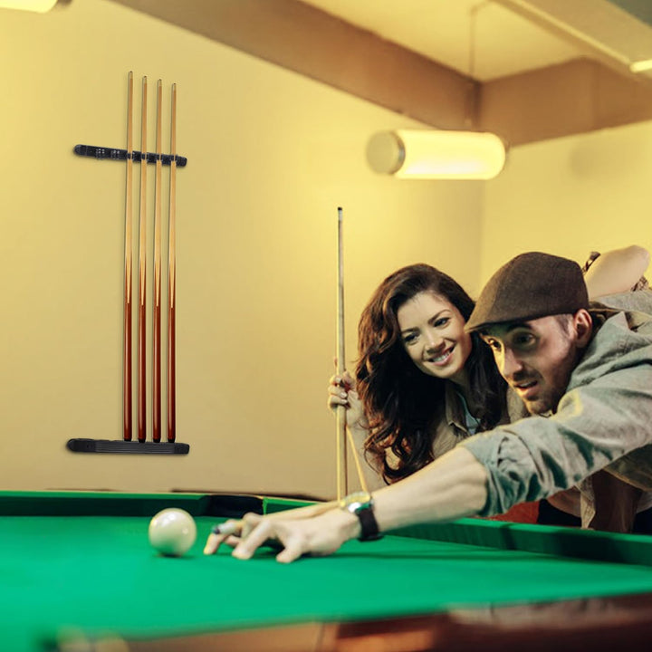 Billard Queue Halterung Holz Billard Stick Halter Wandhalterung Snooker Queue Regal Langlebig Queues