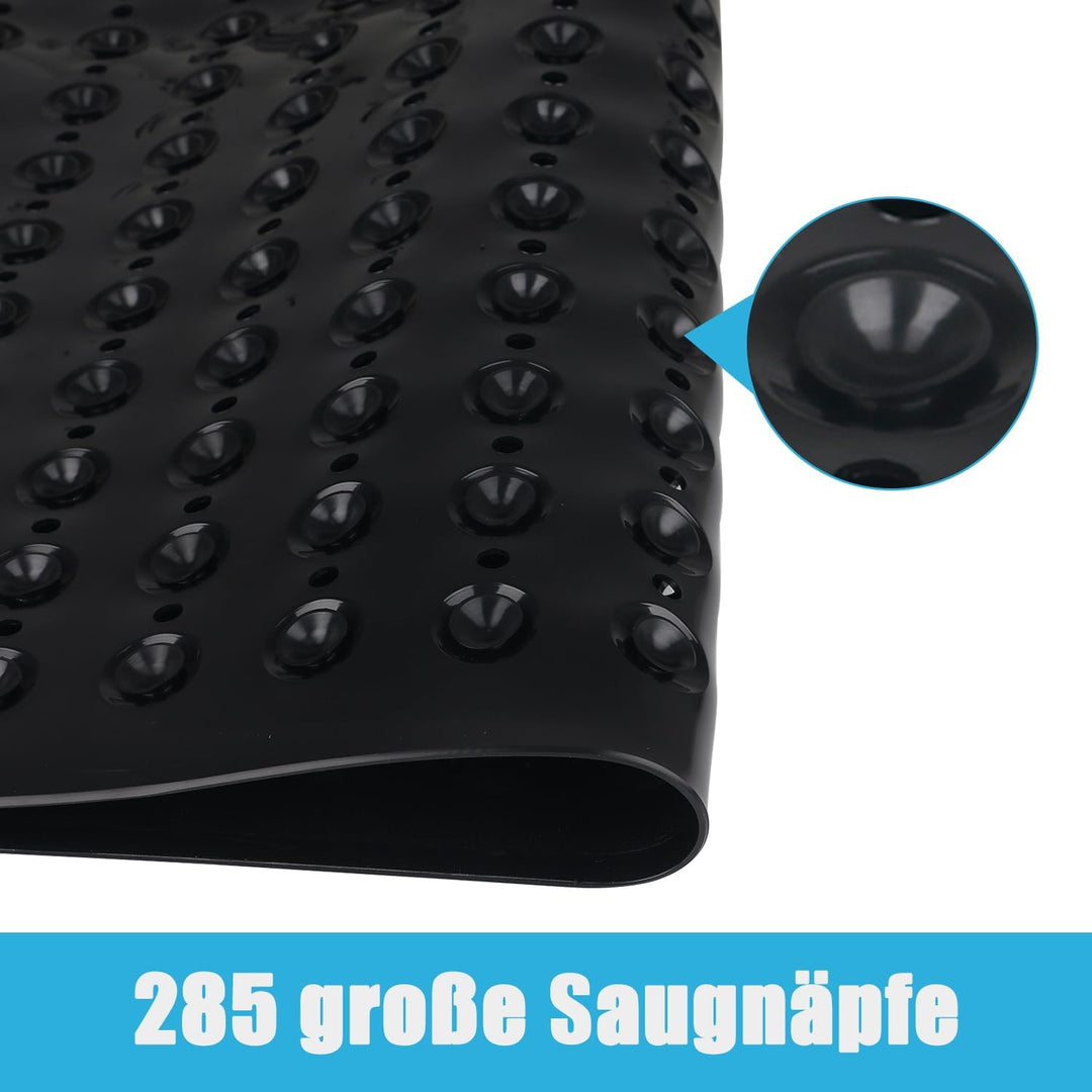 Duschmatte rutschfest 80x80cm Duscheinlage, Antirutschmatte mit Saugnäpfe für Dusche oder Badewanne,