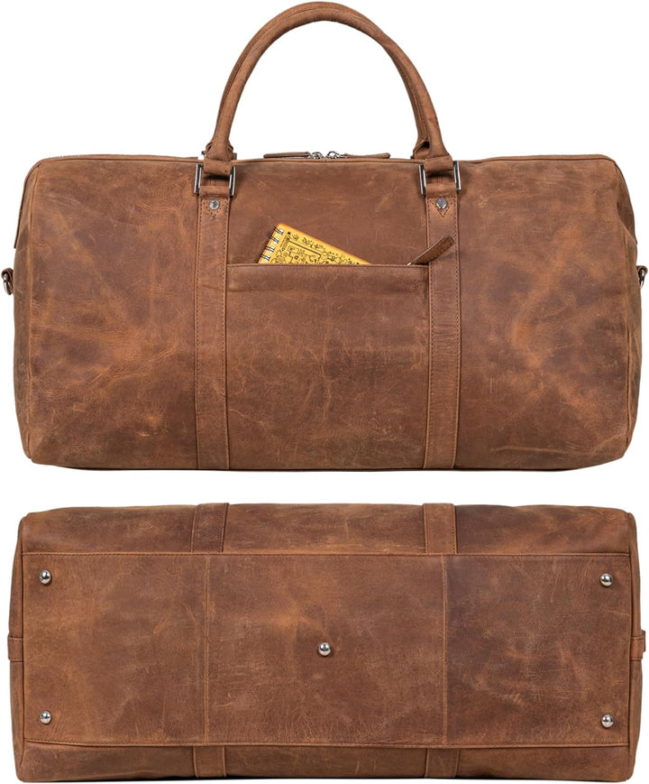 STILORD 'Herkules' Premium Reisetasche für Herren und Damen aus echtem hochwertigem Leder - EIN echt