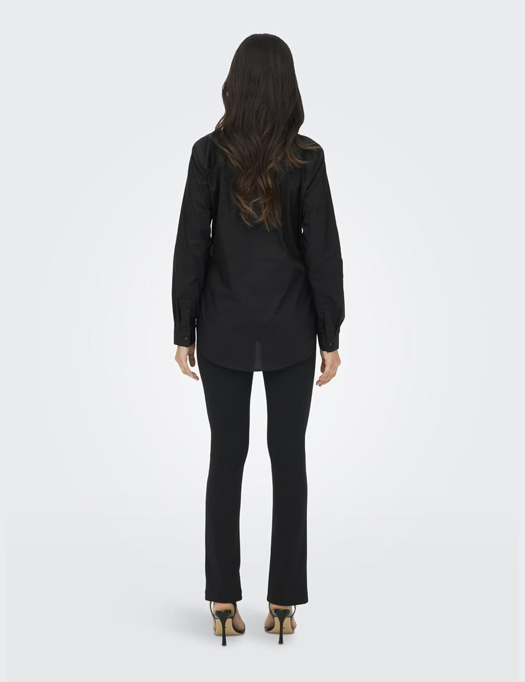 Jacqueline de Yong Damen Jdymio L/S Shirt WVN Noos Bluse (1er Pack) 44 Schwarz, 44 Schwarz