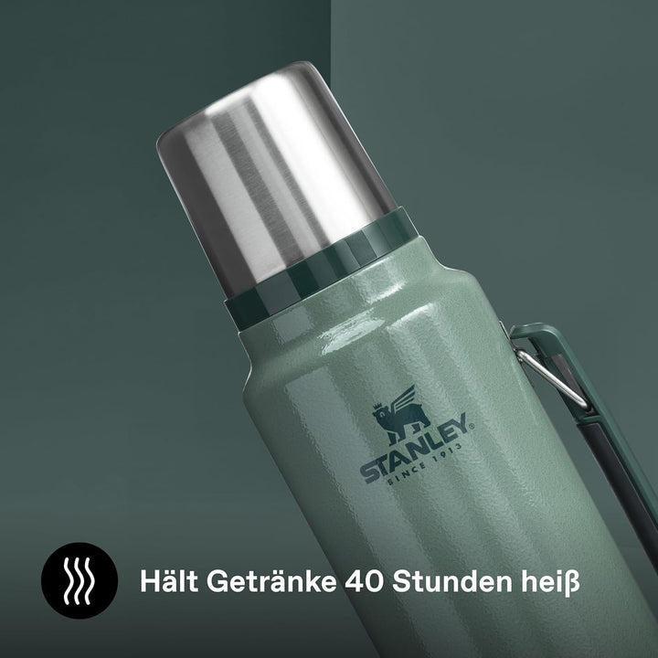 Stanley 1913 Classic Legendary Thermosflasche 1.4L - Thermos Hält 40 Stunden Heiss Oder Kalt - Edels