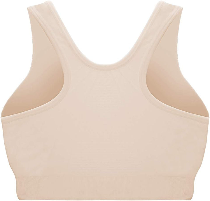 CARETOO Damen Sport BH Stark Halt Active Bra Höhe Beanspruchung Trainieren Bustier Fuer Yoga Fitness