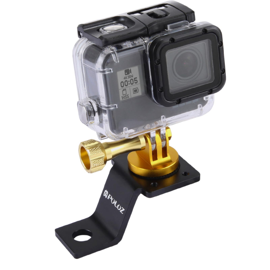 PULUZ Go pro Halterung für Motorrad Feste Metallhalterung Schraube für GoPro Hero12 Black / Hero11 /