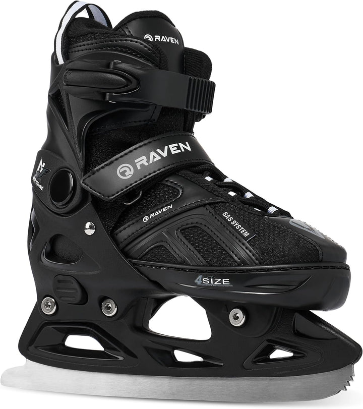 RAVEN Pulse Inline Skates Inliner für Kinder und Erwachsene OPTIONAL 2in1 mit Schlittschuhen verstel