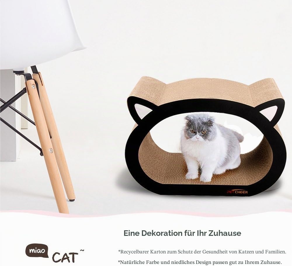 Petcheer Kratzbaum für Katzen, Loungemöbel für Katzen, mit Katzenminze