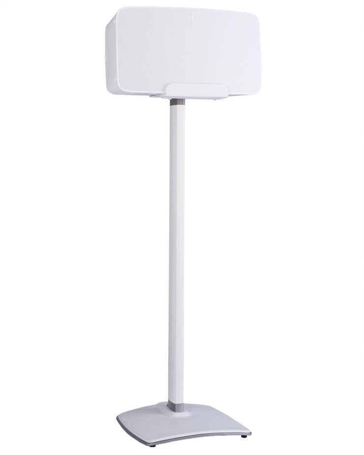 Sanus Kabelloser Lautsprecherständer für Sonos Five und Sonos Play:5 – Audio-Verbesserungsdesign für