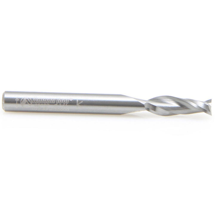 Amana Tool 46102 Spiral Flute Plunge 1/4-Inch Diameter x 3/4-Inch Cut Height x 1/4-Inch Shank 2-Flut