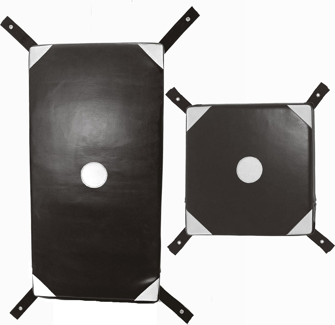 BAY Wall Catcher Wandschlagpolster 68 x 34 cm Gross schwarz weiss Modell 2017 Leder PU Sport Makiwar