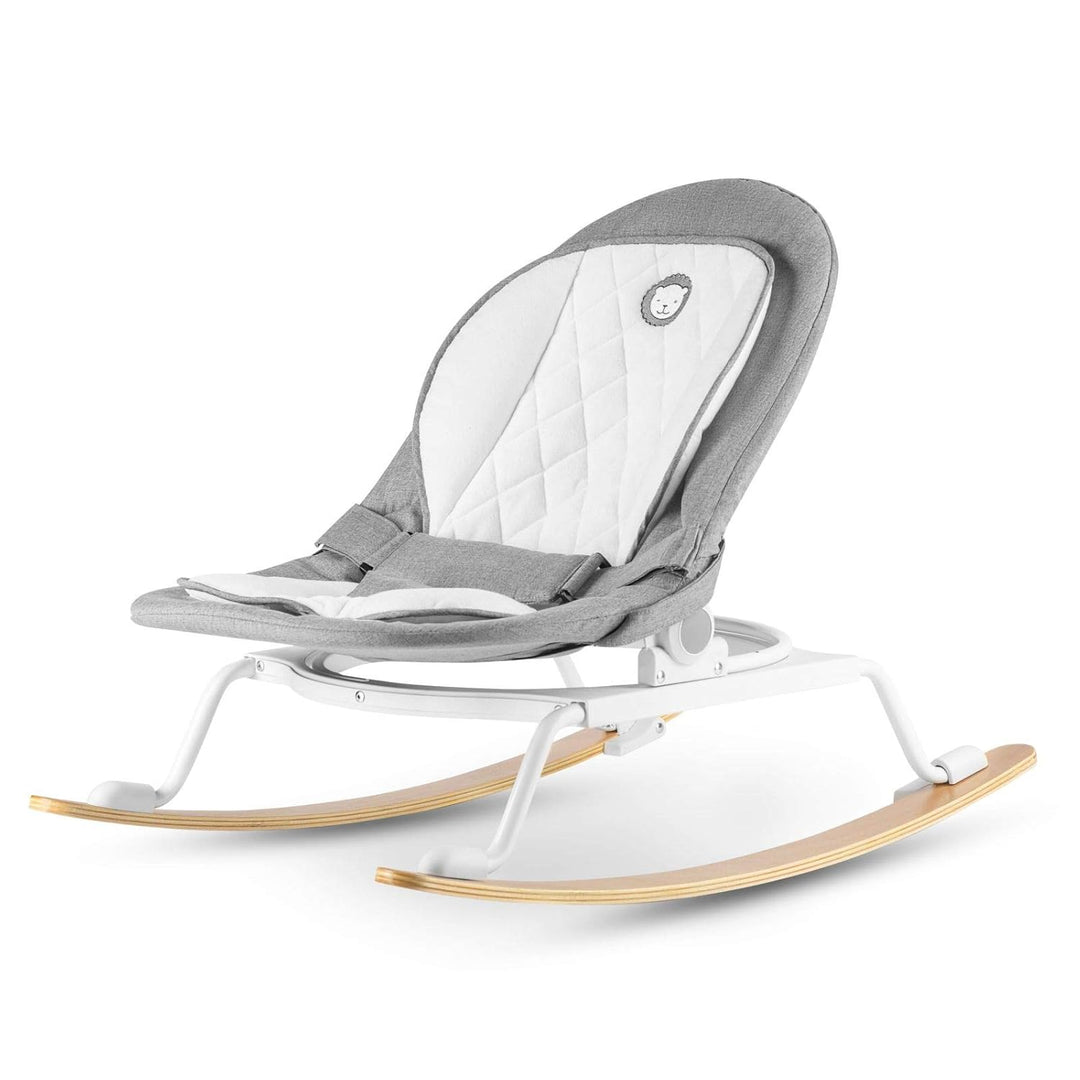 Lionelo Babywippe ROSA, Wippe für Neugeborene, Babyschaukel, Schaukel für Kleinkinder, 90° drehbar,