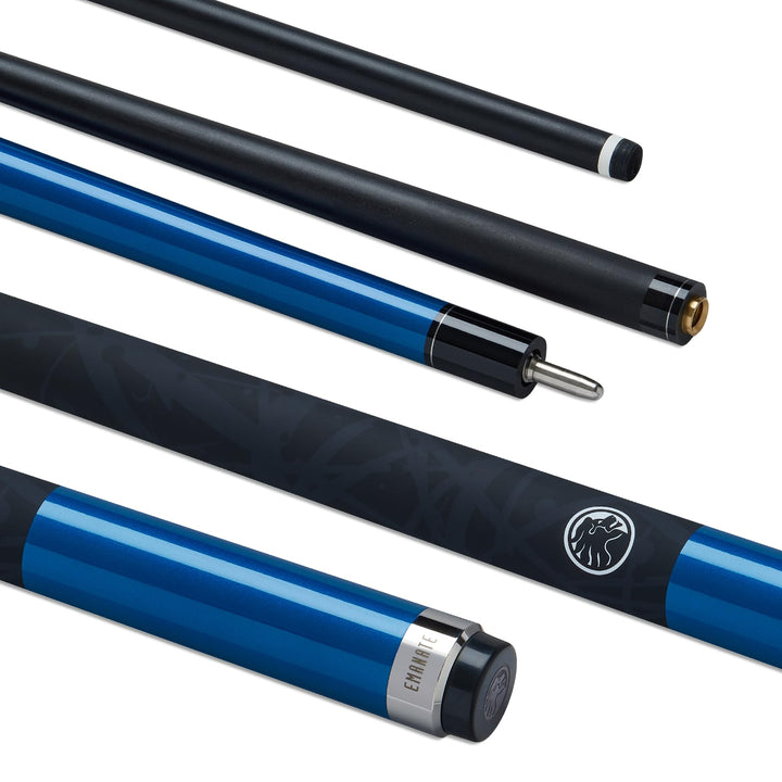 POWERGLIDE Emanate Billardqueue 13 mm Tip blau, 13 mm Tip blau