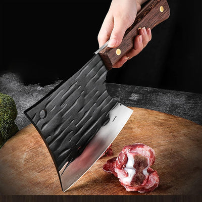 Omesio Küchenbeil für Knochen Hackbeil Knochenbeil Fleischbeil Hackmesser Beil Hackbeil Messer Beil