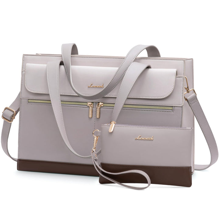 LOVEVOOK Laptoptasche 15,6 Zoll Handtasche Damen, Arbeitstasche Lehrertasche Aktentasche Gross, Schu