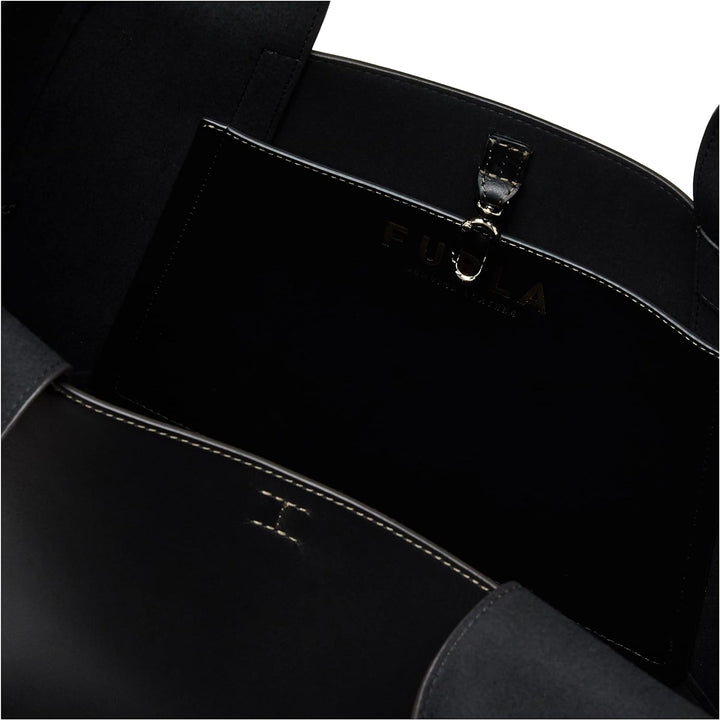 Furla Gilda Tote Bag L Nero + Marmo c