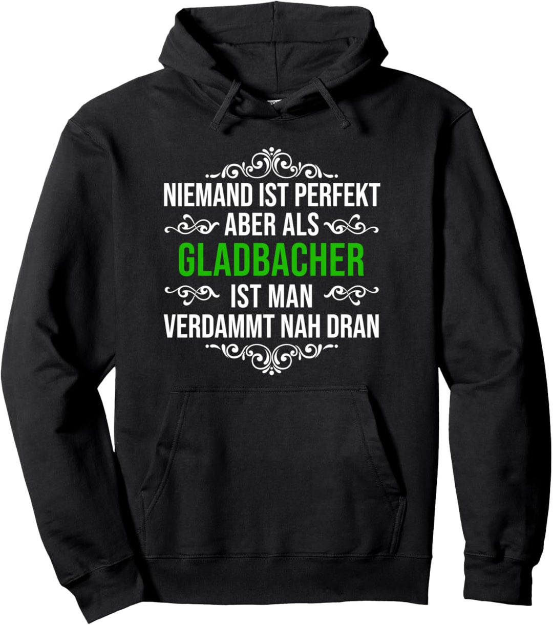 Gladbach Gladbacher Mönchengladbach Trikot Fan Spruch Pullover Hoodie