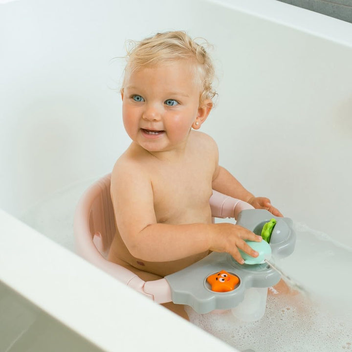 Interbaby - Badewannensitz Baby | Anti-Rutsch-Saugnapf-Befestigung | Bequemer, Sicherer, Ergonomisch