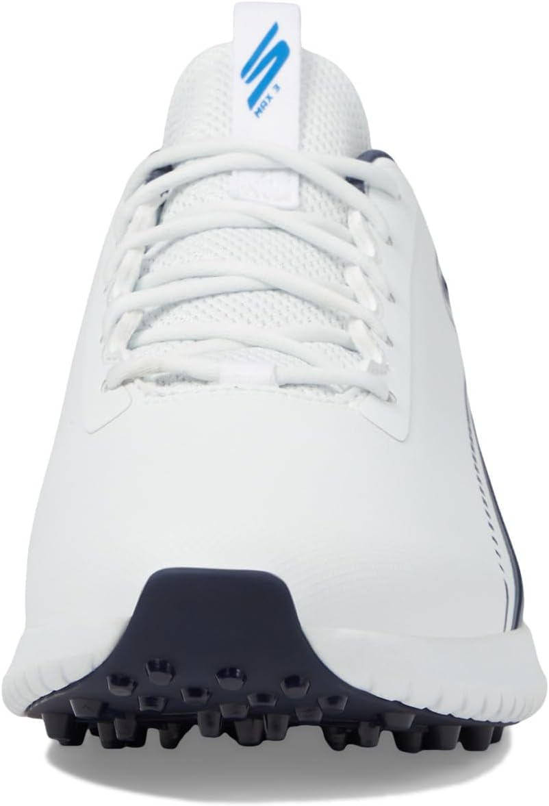 Skechers Herren 214032 Sportschuhe 41 EU Weiss Marineblau, 41 EU Weiss Marineblau