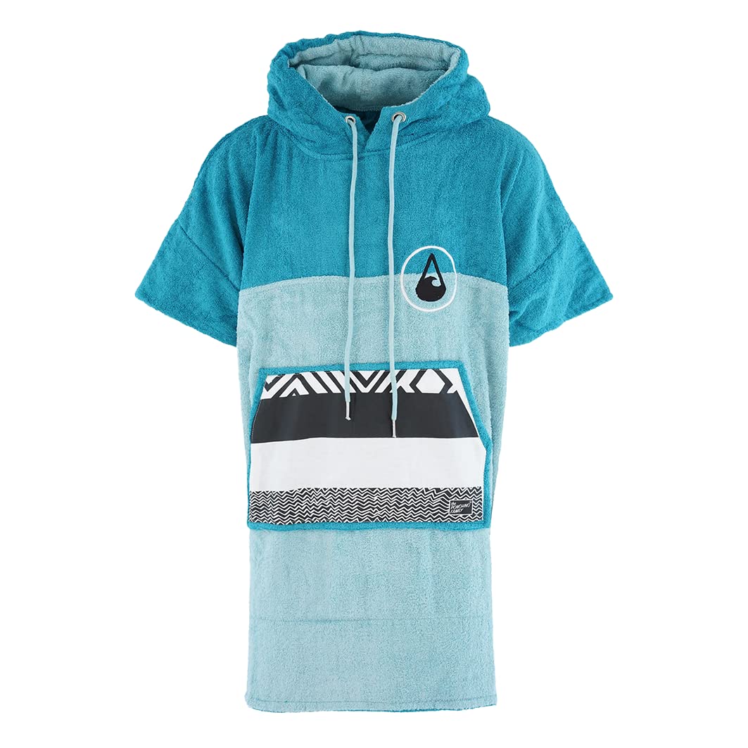 WAVE HAWAII Poncho Air Surfponcho 60% Viskose aus Bambus und 40% Baumwolle für Körpergrössen von 155