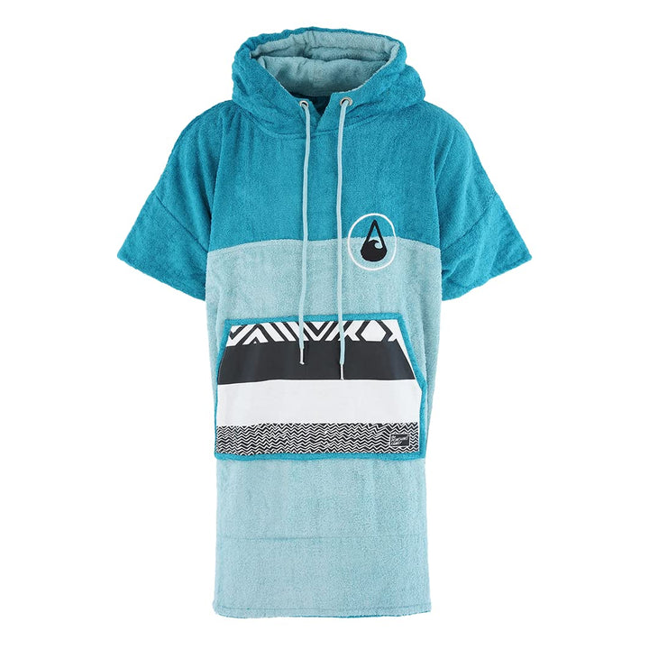 WAVE HAWAII Poncho Air Surfponcho 60% Viskose aus Bambus und 40% Baumwolle für Körpergrössen von 155