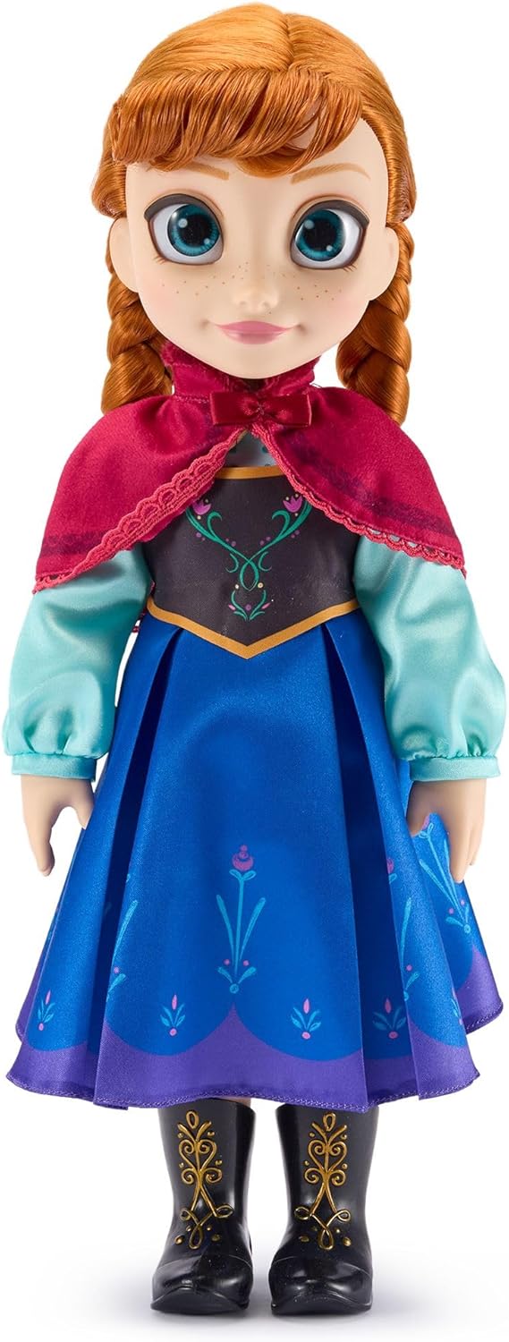 Disney Store Official - Die Eiskönigin - Völlig unverfroren - Anna - Puppe mit Spielzeughaarbürste -