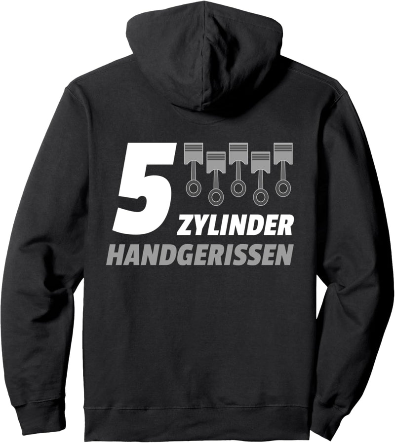 5 Zylinder handgerissen - Automatik ist für Anfänger Pullover Hoodie