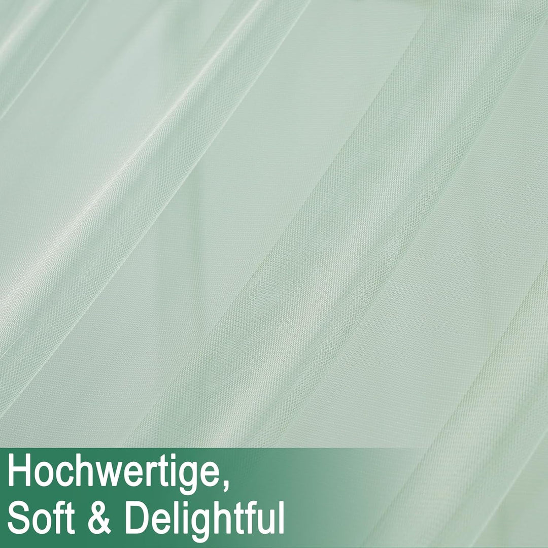 Hausbett Himmel Set, 2 Stück Betthimmel Hausbett für Hausbett Deko, Bett Vorhang für Mädchen Jungen