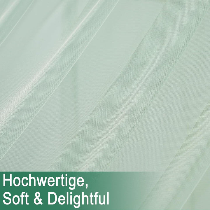Hausbett Himmel Set, 2 Stück Betthimmel Hausbett für Hausbett Deko, Bett Vorhang für Mädchen Jungen