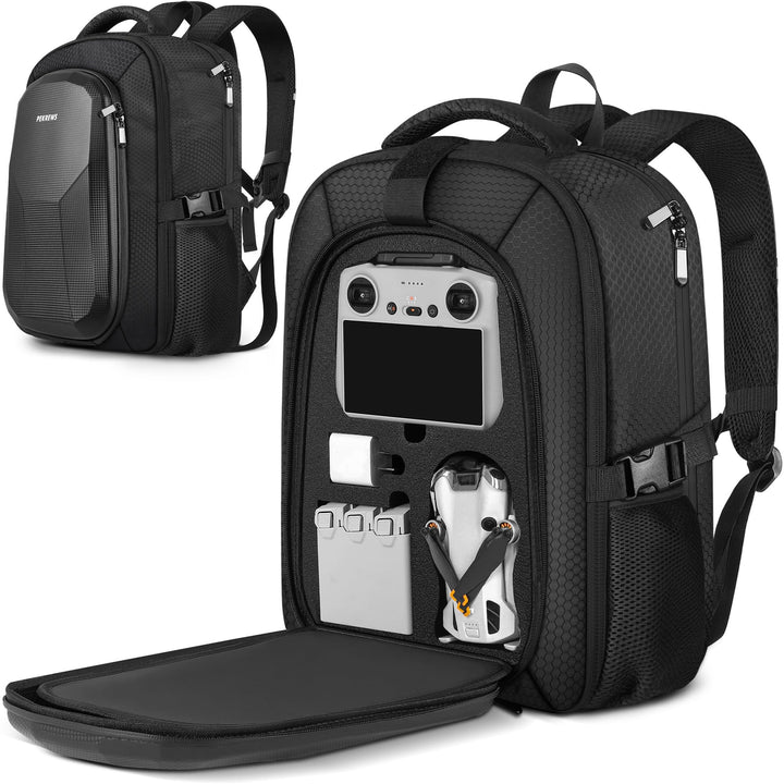DJI Mini 4 Pro Case Waterproof Hard Carrying Case Travel Drone Bag Backpack For Fly More Combo Acces