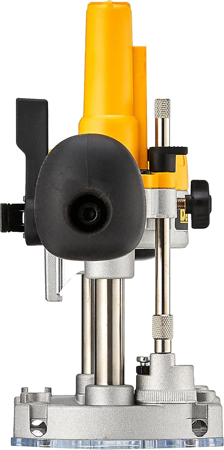 DEWALT Tauchbasis für Kompaktfräser, Stahlstangen für reibungslosen Tauchhub (DNP612)