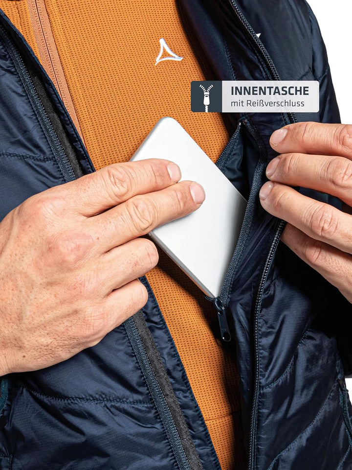 Schöffel Herren Hybrid Jacket Stams M, wasserabweisende, atmungsaktive Outdoorjacke, Funktionsjacke