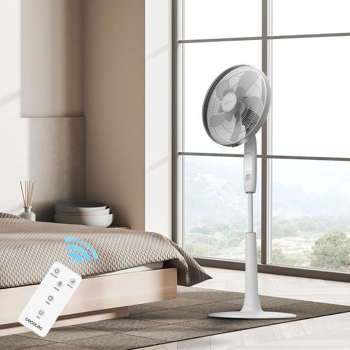 Cecotec Standventilator EnergySilence 1010 ExtremeConnected. 16" mit 60W Kupfermotor und Timer, 6 Ge