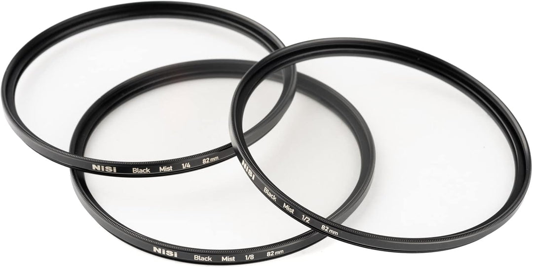 NiSi 95mm Black Mist 1/8 Diffusion Filter - Promist Effektfilter (1/8 Blende), 95mm Black Mist 1/8